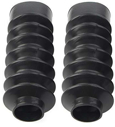 GZYF Motorrad 39mm Gabel Faltenbalg Stoßdämpfer Abdeckungen Schutz Vorne Staub Gator Schutz Gamaschen Für XL883 1200 / Dyna FXD Powersports Gabel Schutz