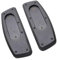 KiBcsLic 2 Piezas Reposabrazos de Silla de Oficina, Cojín de Reemplazo para Silla de Oficina, Soporte de Antebrazo de Cuero para Silla de Escritorio, Silla de Juego, Silla de Ruedas, Fijo
