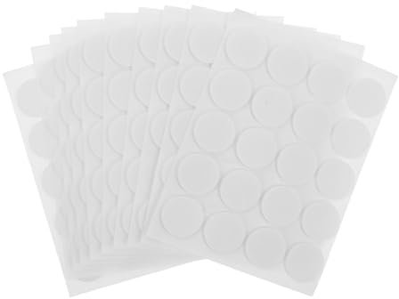 Anneome 10 Stück DIY Kerzen Wachsklebeplättchen Doppelseitige Klebepunkte für Kerzenherstellung für Taper Kerzenhalter und Zubehör Starke Haftung und Einfache Anwendung