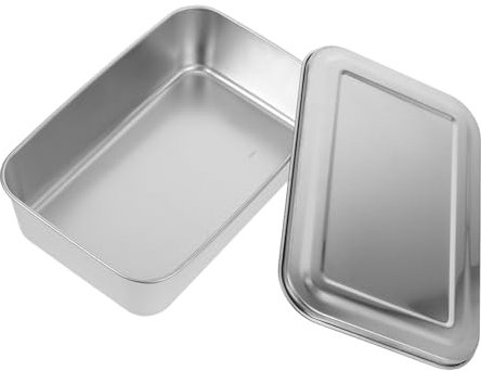 Hemobllo Plato Para Bandeja Para Lasaña Profunda Bandeja Para Hornear Pasteles Fuente Para Hornear Con Tapa Moldes Para Pasteles Con Tapa Bandeja Para Hornear Con Tapa Fuente Para