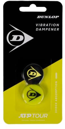 Dunlop 2Pcs Flying D Dampener, Yellow/Black, One Size