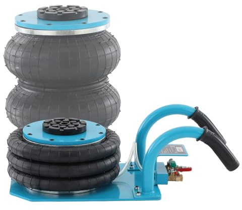 Bituxx Pneumatischer Wagenheber Druckluft Luftkissen Luftwagenheber Hebebühne Air Jack Auto PKW KFZ 3T 140-450mm