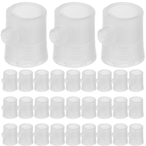 Ipetboom 50pcs Plastic Cable Glands Strain Relief Connectors for Lamp Power Wire and Cable, Easy to Install Cord Fixing Clamps Providing Safety for Hanging Pendants in Modern Living