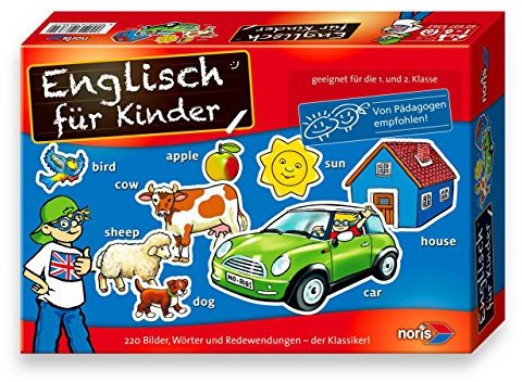 Noris 606076362 - Englisch für Kinder 1. und 2. Klasse, Kinderspiel