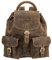 Greenburry Vintage Rucksack Leder Tasche braun | 30x36x10cm