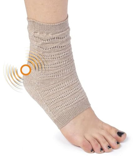 Spikenergy Cavigliera Ortopedica Donna e Uomo Elettro Magnetoterapia - Fascia Elastica Caviglia Per Distorsione, Fascite Plantare, Infiammazione, Dispositivo Medico Detraibile - Made in Italy