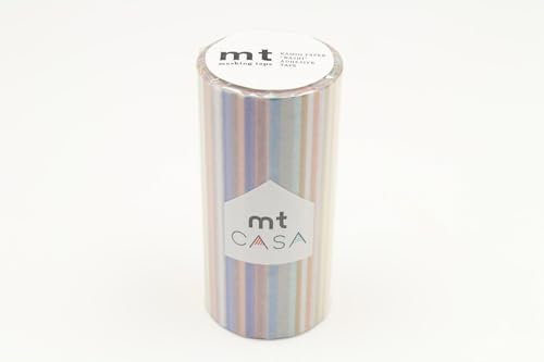 Masking Tape (MT) Casa 10 cm Mehr- Linien Leuchtende - Mehr- Bordüre Pastell