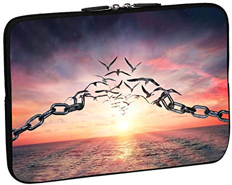 PEDEA Design Schutzhülle Notebook Tasche bis 13,3 Zoll (33,7cm), Freedom