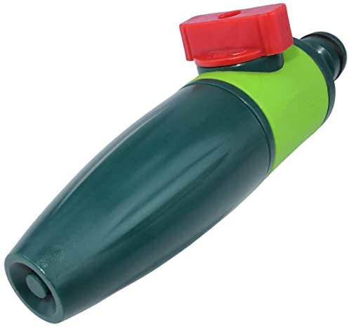 AERZETIX - C53646 - Pulverizador rociador de riego 1/2'' Ajustable - Longitud 123mm - Boquilla de rociado de Manguera - Sistema de riego - Accesorio de jardinería - Herramienta de jardín