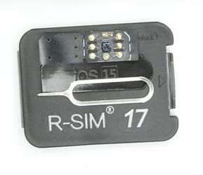MAD HORNETS R-SIM 17 SIM-Entsperrwerkzeug Fit for iPhone 13/12/11/X Serien – Physisches SIM-Adapter-Zubehör