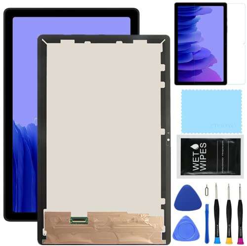 ZTOOYO Ersatz-Set für Samsung Galaxy Tablet A7 | ZTOOYO Ersatzdisplay für Samsung Tab A7, T500, T505, LCD-Display, Digitizer, Touchscreen, Montage