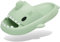 Ciabatte Squalo Estive Donna Uomo Pantofole da bagno Comode Ciabatta da Doccia Antiscivolo Sandali da Spiaggia Piscina a Punta Aperta Shark Slides Slippers,Matcha,43/44 EU=Fornitore 44/45