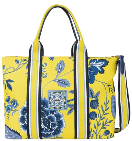 Oilily Tara Tote Bag Sits Icon World Empire Yellow