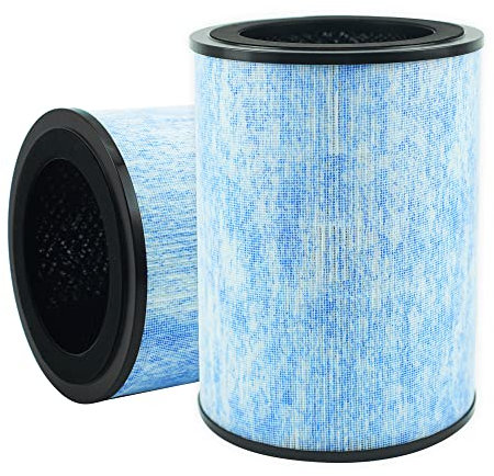 2 Pack AP300 3-in-1 H13 True HEPA Replacement Filters Compatible with Instant AP300, Pre-Filter & H13 Grade True HEPA Filter & High Efficiency Activated Carbon Filter, Compare to F300 Filter