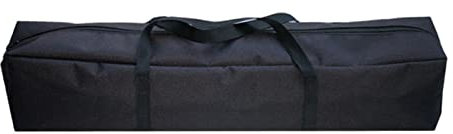 Harilla Tent Pole Bag Carrying Storage Case Zipper Closure Camping Equipment Rod Container Waterproof Oxford Cloth Tripod Carrying Case with Strap, 60x20cm