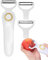 haoying - Pelador automático, removedor multifuncional 3 en 1 con 3 tazas | Utensilios de cocina con pilas para pelar las naranjas