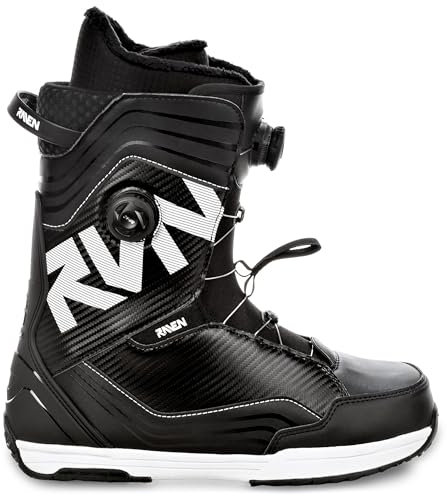 Snowboard Boots Raven RVN Pro Dual Moz mit Schnellverschluss (44 (29cm))