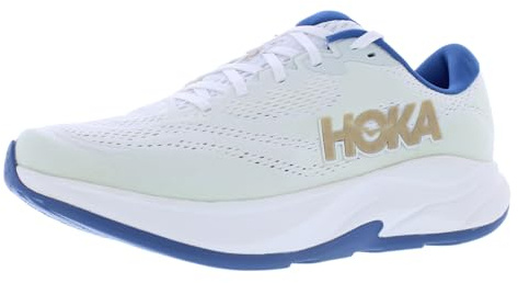 HOKA Men's Rincon 4 Sneaker, Frost/Gold, 7 UK