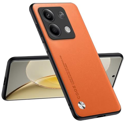 Topme Phone Case Compatible with Redmi Note 13 5G (6.67) – Secure and Stylish Protection - Orange
