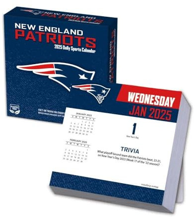 Turner Sports New England Patriots 2025 Box Kalender (25998053048)