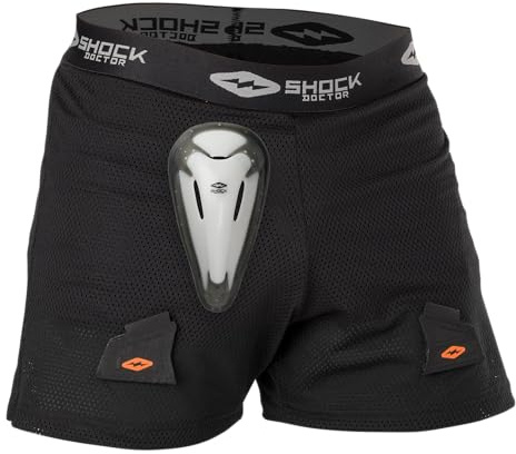 Shock Doctor Youth Loose Hockey Short Supporter with BioFlex Cup Included. for Youth Boy's Multi