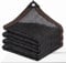 Schattierungsnetz - Schattennetz Mit ösen Leicht und Haltbarkeit Schattiernetz Sonnensegel für Terrasse Pergola Balkon Garten Pflanze Gewächshaus Hühnerstall Outdoor(Schwarz 5x6m)