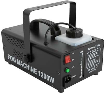 Nebelmaschine, Rauchmaschine, Dual Nozzle Smoke Machines, Nebelmaschine für Theater Bühne Party für Bühnen, Ballsäle, Bars, KTVs, Geburtstagsfeiern, Freizeitbars