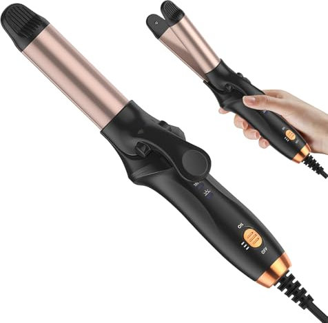 SOWINK 25mm Lockenstab Kleine Locken, Mini Hair Curler für Travel, Curling Iron mit 2 Einstellbare Temperatur 160/180℃, Schnelles Aufheizen Langanhaltend, für Kurze Haare,Platzsparend und tragbar