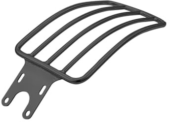 Motorrad Gepäckträger Für Indian Scout Sixty ABS 100th Anniversary 2015-2023 Solo Gepäck Rack Vielseitig Fracht Träger Gepäck Halter Schwarz Chrom(Schwarz)