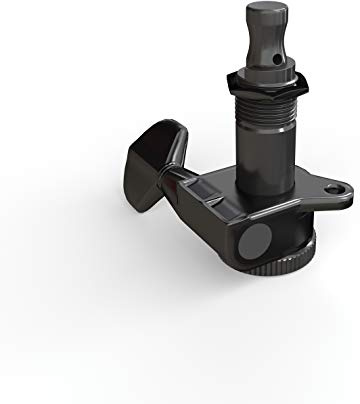 D'Addario PWAT-6R2 Meccaniche Planet Waves Auto-Trim, 6 in Linea, Nero