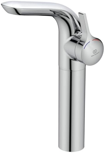 Ideal Standard A4266AA Melange Waschtischarmatur ohne Ablaufgarnitur verlängerter Sockel