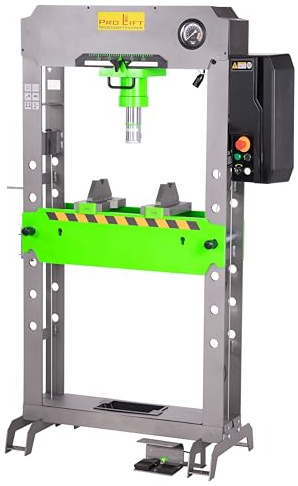 Pro-Lift-Montagetechnik 50t Werkstattpresse elektrisch Industriepresse inklusive Druckstücke - 00336