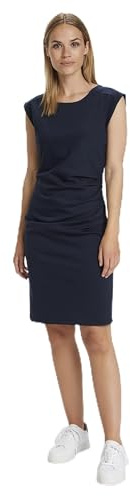 KAFFE Damen Kleid India Damen Kleid Kurzarm Rundhals Cocktailkleid Ärmellos