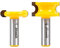 Yonico 13203 3/8-Inch Bead 2 Bit Canoe Joint Router Bit Set 1/2-Inch Shank