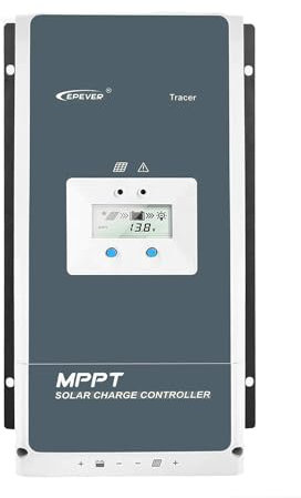 EPEVER® 80A MPPT Solarladeregler Tracer AN-Serie mit 12V/24V/36V/48V Auto Max 150 V, 4000 W Eingang, negative Erdung, Solarregler, geeignet für Blei-Säure-AGM-versiegelte, gelüberflutete Batterien