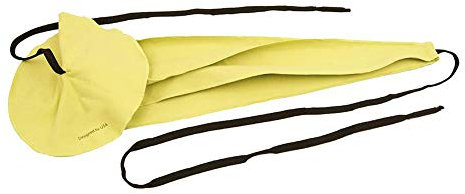 3 Colors Saxophon Putztuch, Langlebiges Saxophon Saxophon Klarinetten Putztuch Werkzeug für Tube Inside Clean(Gelb)