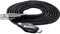 Cobra Ultra Fast Charger Cable 2 m Micro USB for Solo3 Beats Wireless Headphones Android Smartphone Very Fast Charge 3A (Black)