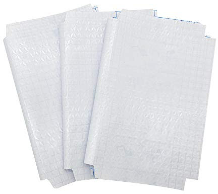 EULANT 10 Stück Klebrige Buchumschläge,Selbstklebend Bucheinbandfolie Transparent Schulbuchumschläge Wasserdicht Schutzhüllen für Schulbücher/Hardcover/Pässe,nach Belieben schneiden, B5