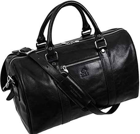 Reisetasche aus Leder - Weekender Herren und Damen - Hochwertige Reisetaschen - Edel & Elegant - Time Resistance