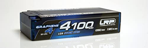 LRP Lipo Akku 7,6V HV LCG Stock Spec Shorty Graphene-4 4100mAh Hardcase 7,6V 135C/65C