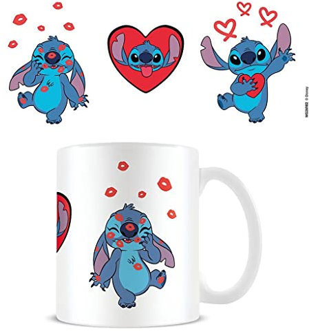 Pyramid International - Taza de Cerámica - Lilo&Stitch - 315ml - Licencia Oficial