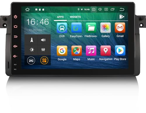 GONFEN 9 Zoll Acht-Kern Android 11 DAB+ Autoradio Für BMW 3er E46 318/320/325 MG ZT Rover 75 mit Navigation CarPlay Android Auto DSP 4G WiFi Bluetooth A2DP 4GB RAM + 64GB ROM OBD2 TPMS DVB-T2 USB DVR