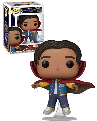 Funko Pop! Marvel Spider-Man No Way Home: Ned with Cloak #1170 - Exclusive Special Edition Vinyl Figure