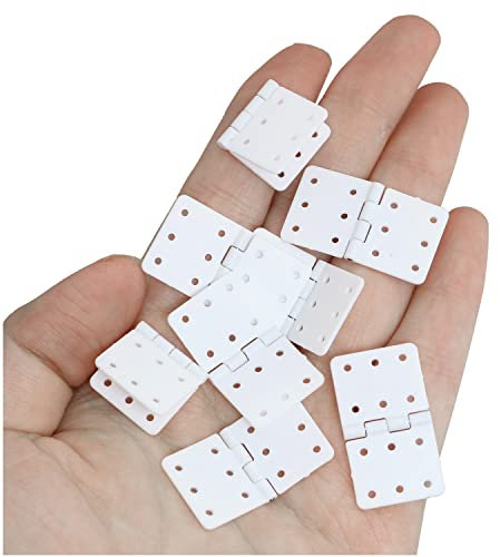 LUORNG Lot de 24 charnières en nylon 16 x 29 mm pour avion RC