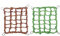 Bohue 2Pcs Colorful Woven Climbing Net Pet Hammock Netting Toy Hanging Hammock Net with 4 Hooks Small Animal Supplies Rope Ladder for Parrot Bird Hamster Squirrel