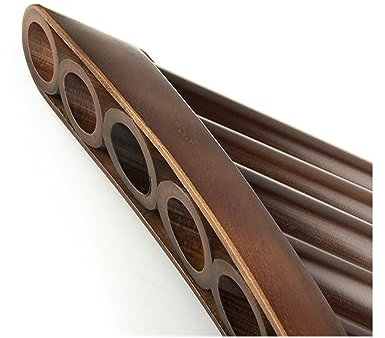 25 Pipes C Key Professional Pan Flute Chinese Traditional Musical Instrument Pan Pipes Easy To Learn(Left hand)