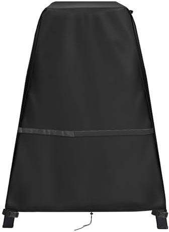 Rilime Cover for Ninja Woodfire Grill Compatible with Ninja Pizza Oven OO101 with Stand,Waterproof Covers for Ninjaa Woodfire Outdoor Grill with Adjustable Drawstrings and Buckles(Cover Only)