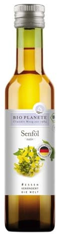 Ölmühle Moog Bio Planète Senföl nativ, aus deutscher Herkunft, 250ml