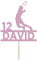 Personalised Badminton Lover Cake Topper Celebrate with Smash Shot Cake Topper Birthday Celebration Decoration Any Name & Age