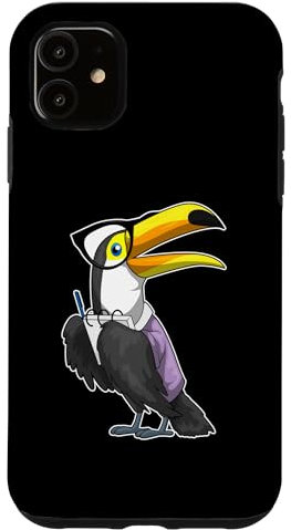 iPhone 11 Toucan Secretary Notepad Case